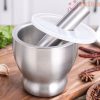 Cối chày Inox 304 AnShin chống nấm mốc độc hại – cỡ lớn dáng ly